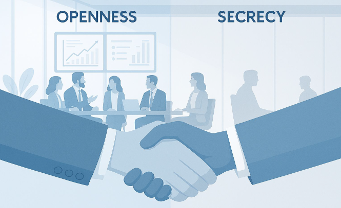 Transparency Builds Trust — Secrecy Destroys It